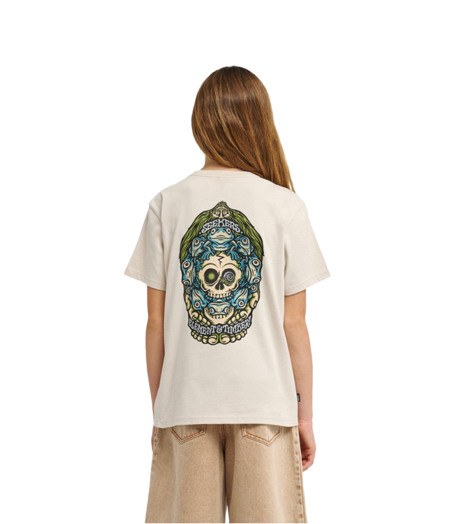 ELEMENT Timber Orbit Ss Tee Youth - Oat Milk