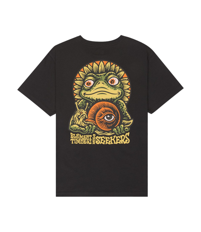 ELEMENT Timber The Frog Ss Tee Youth - Off Black