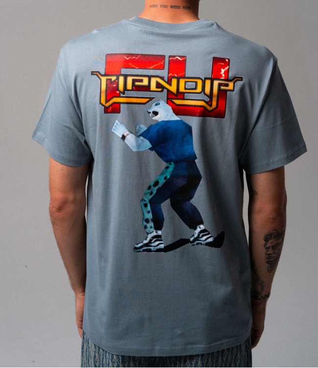 RIPNDIP Fight Tee - Dusty Slate