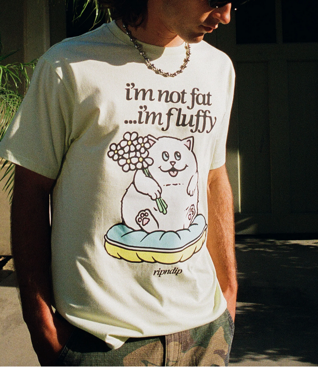 RIPNDIP Fluffy Baby Tee - Light Lime