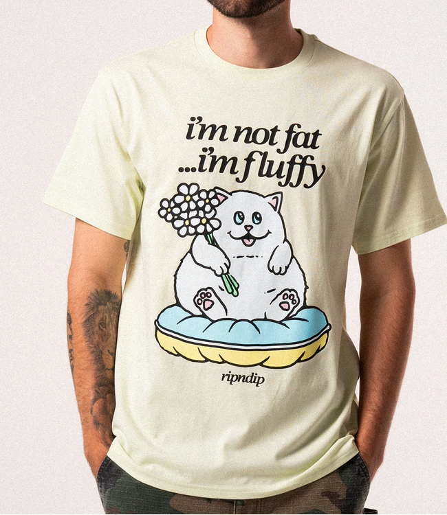 RIPNDIP Fluffy Baby Tee - Light Lime