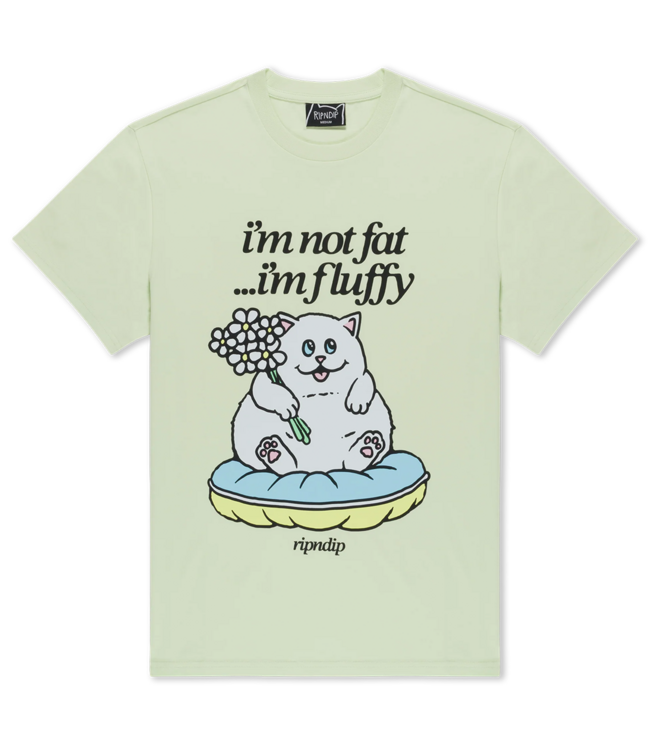 RIPNDIP Fluffy Baby Tee - Light Lime