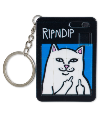 RIPNDIP Lord Nermal Puzzle Keychain - Black