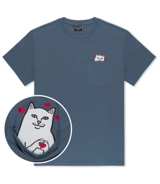RIPNDIP Nermal Loves Pocket Tee - Slate