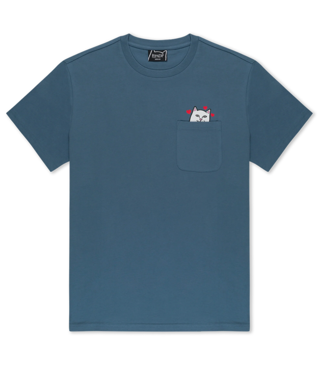 RIPNDIP Nermal Loves Pocket Tee - Slate