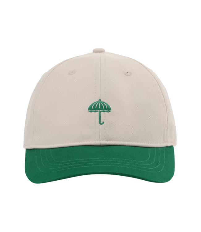 HELAS Classic Two-Tone Cap - Beige/Green