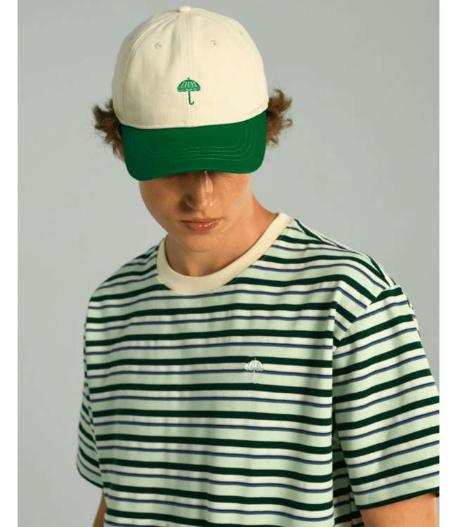 HELAS Classic Two-Tone Cap - Beige/Green