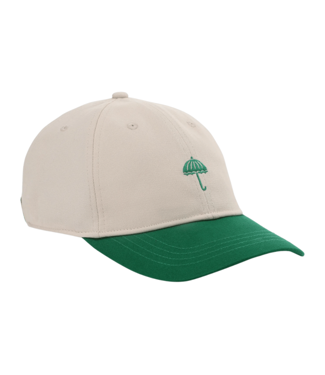 HELAS Classic Two-Tone Cap - Beige/Green