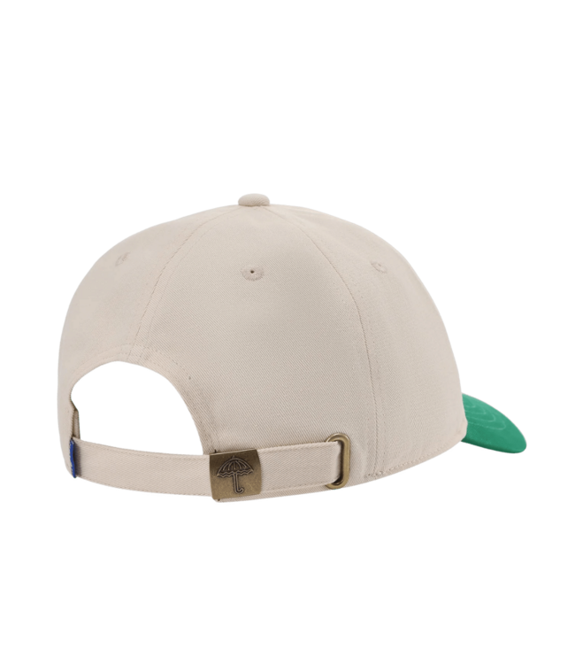 HELAS Classic Two-Tone Cap - Beige/Green