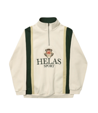 HELAS Couronne Quarter Zip - Light Beige HELAS Couronne Quarter Zip - Light Beige