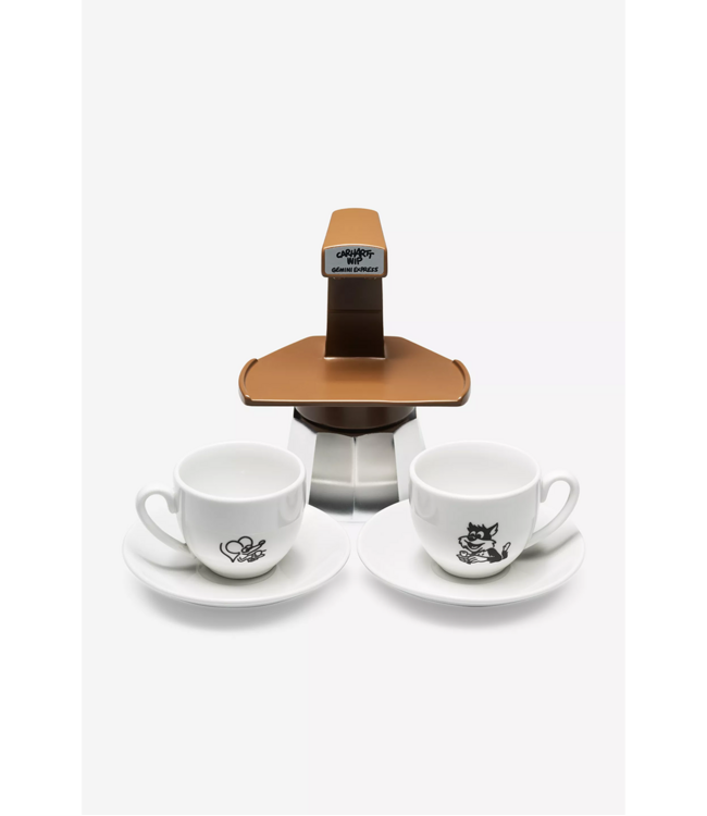 CARHARTT WIP Coffee Break Espresso Maker - Brown