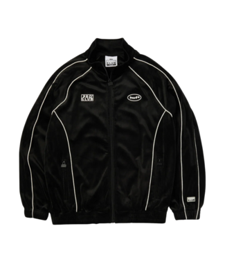 HUF X Pro Club Velour Track Jacket - Black