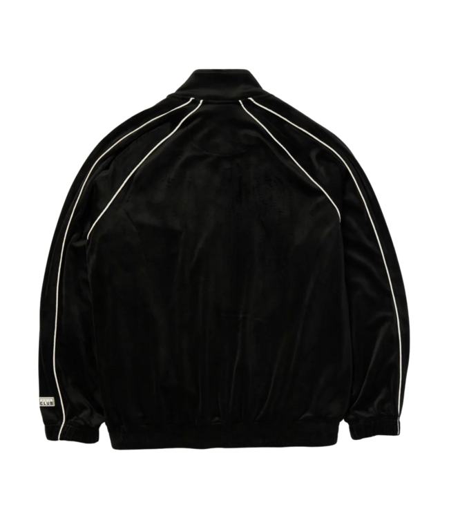 HUF X Pro Club Velour Track Jacket - Black
