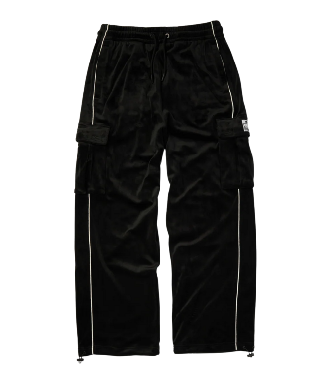 HUF X Pro Club Velour Cargo Pant - Black