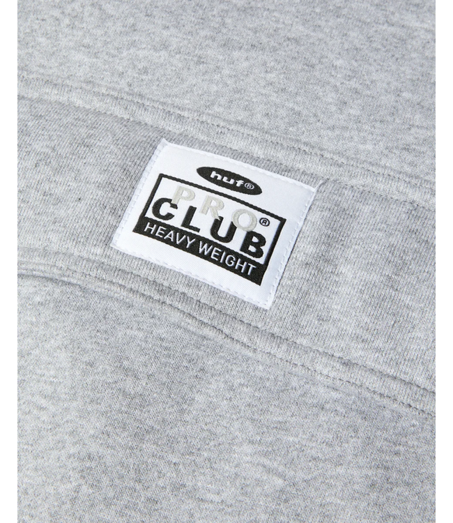 HUF X Pro Club Multi Pocket Hoodie - Heather Grey