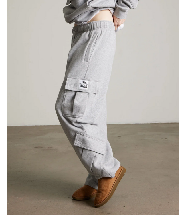 HUF X Pro Club Multi Pocket Pant - Heather Grey