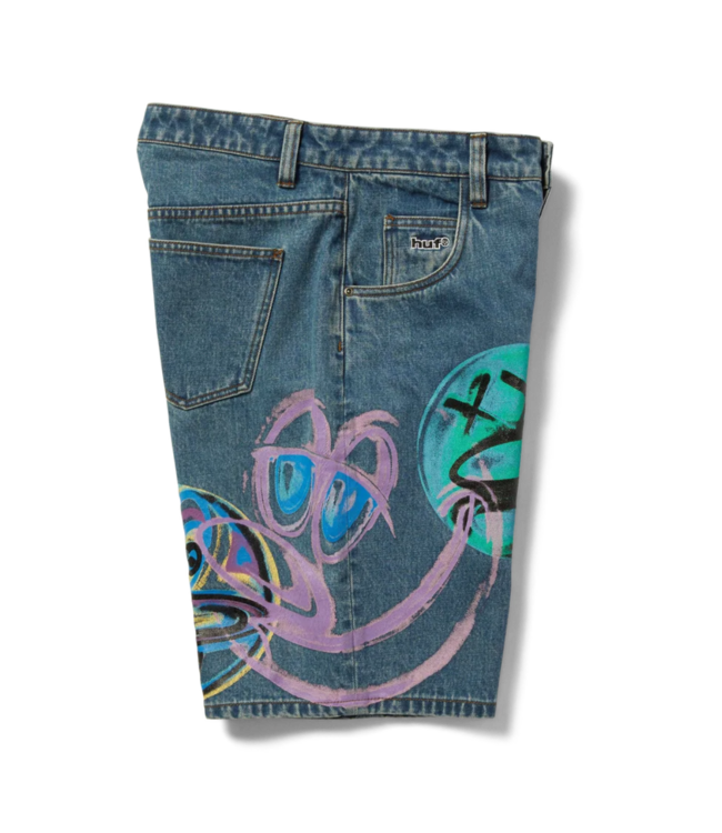 HUF Spray Guys Denim Short - Multi