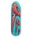 HUF Karbombz Teal Cruiser Deck - Teal