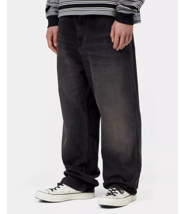 CARHARTT WIP Simple Pant - Black/Tobacco Used Wash