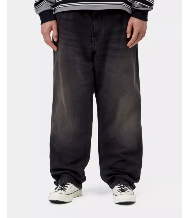 CARHARTT WIP Simple Pant - Black/Tobacco Used Wash