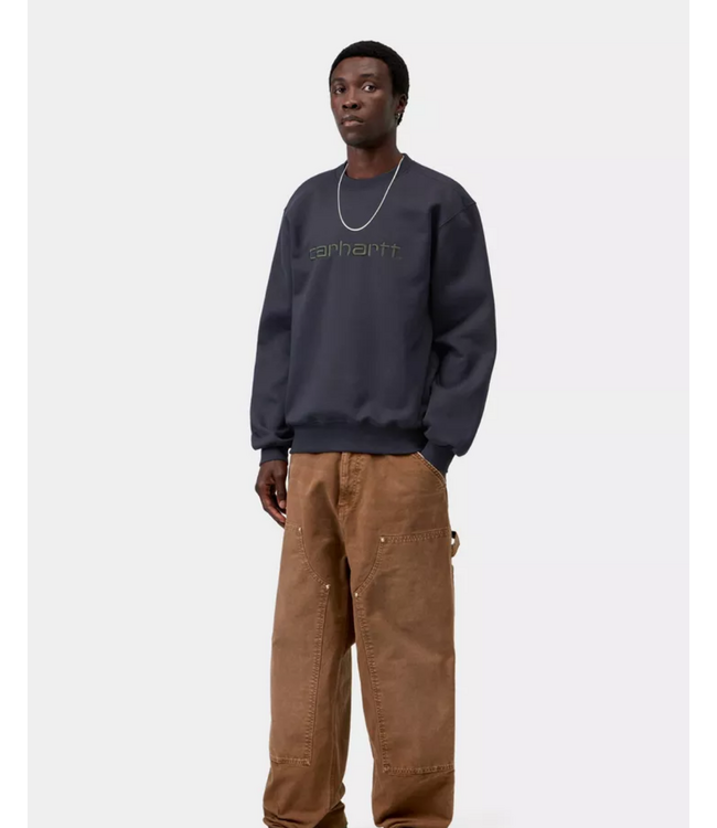 CARHARTT WIP Carhartt Sweat - Dark Navy/Dark Scarab