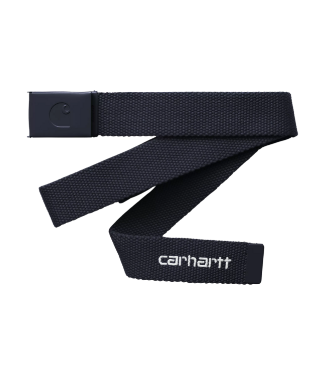 CARHARTT WIP C-Logo Belt Tonal - Dark Navy/White