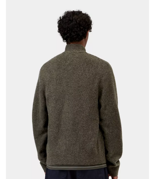 CARHARTT WIP Curtis Sweater Jacket - Tangled Shungite