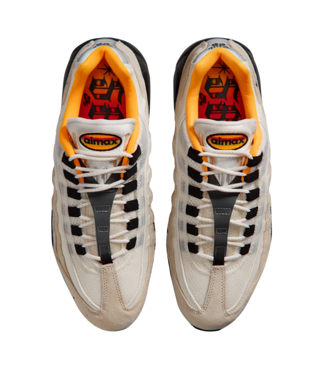 NIKE SB Air Max 95 - Sail/Black-Laser Orange