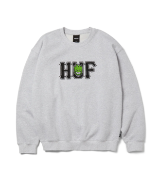 HUF Spitfire Union Crewneck - Heather Grey HUF Spitfire Union Crewneck - Heather Grey