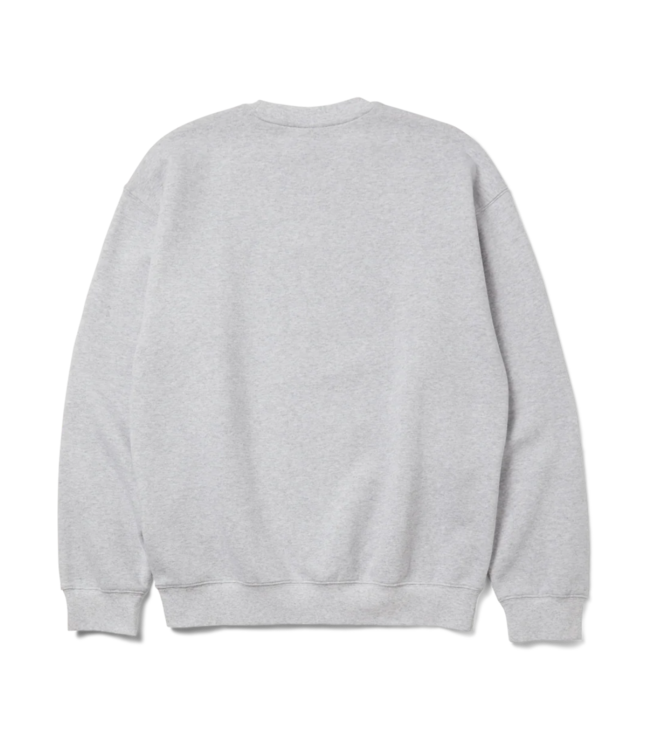 HUF Spitfire Union Crewneck - Heather Grey