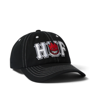 HUF Spitfire Union Snapback - Black