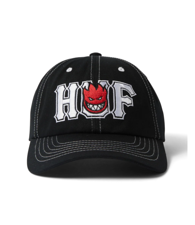 HUF Spitfire Union Snapback - Black