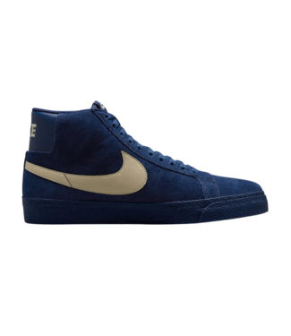 NIKE SB Blazer Mid - Coastal Blue/Pale Yellow-Co