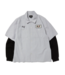 HUF Spitfire Union Work Shirt - Black/White