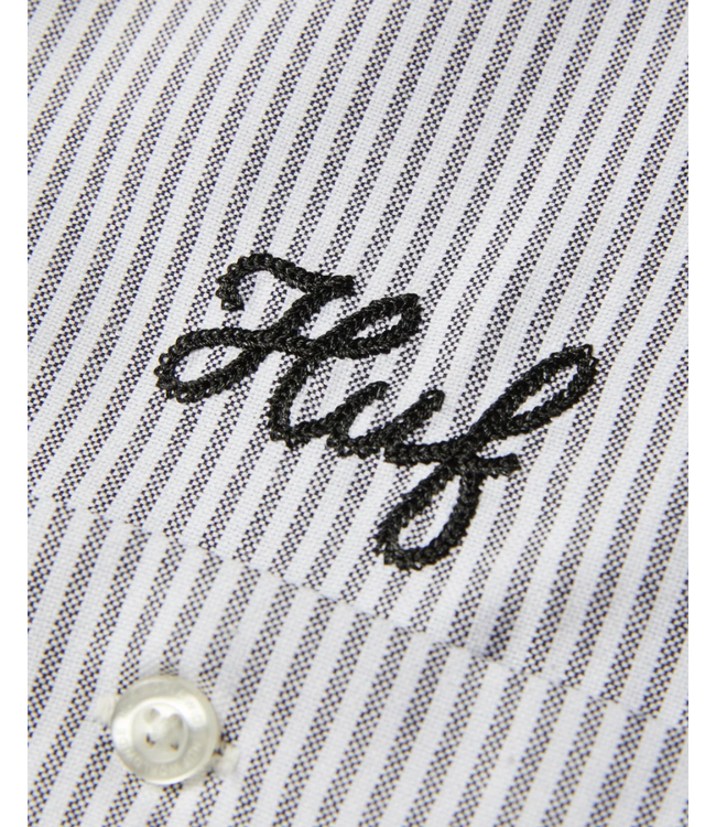 HUF Spitfire Union Work Shirt - Black/White