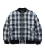 HUF Spitfire Reversible Plaid Jacket - Navy/Black