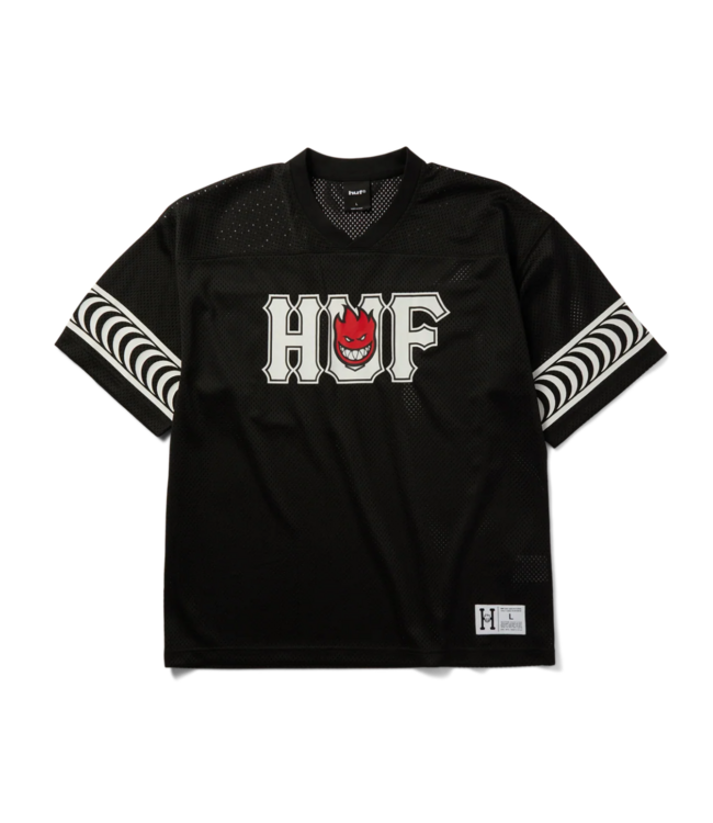 HUF Spitfire End Zone Jersey - Black