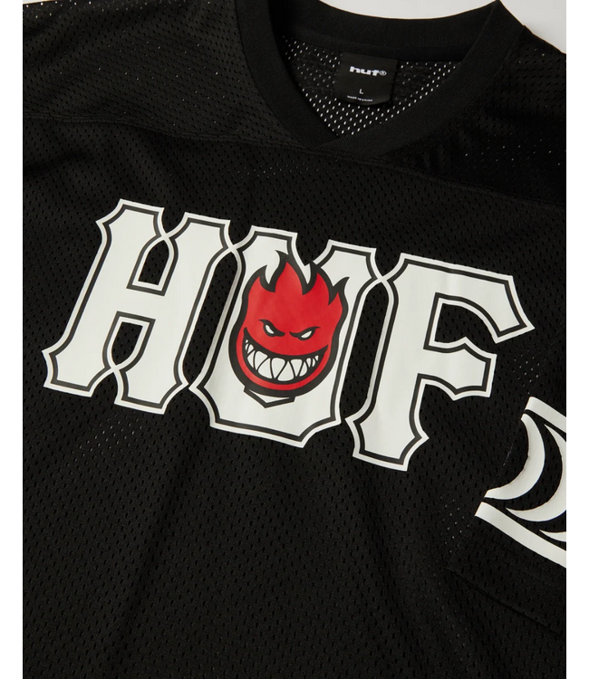 HUF Spitfire End Zone Jersey - Black