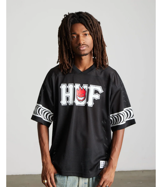 HUF Spitfire End Zone Jersey - Black