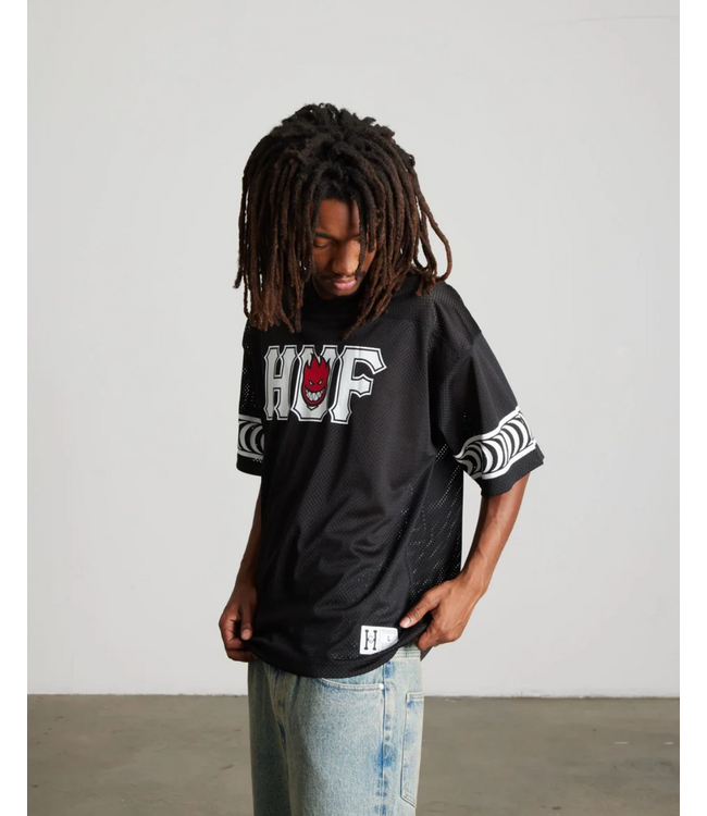 HUF Spitfire End Zone Jersey - Black