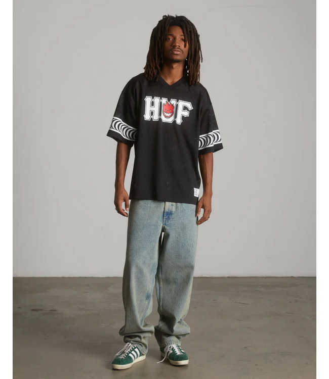 HUF Spitfire End Zone Jersey - Black