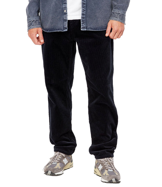 CARHARTT WIP Newel Pant - Dark Navy/Rinsed