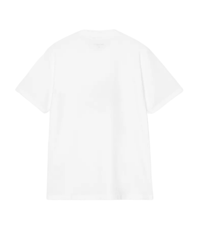 CARHARTT WIP S/S Slingshot T-Shirt - White/Heavy Enzyme Wash