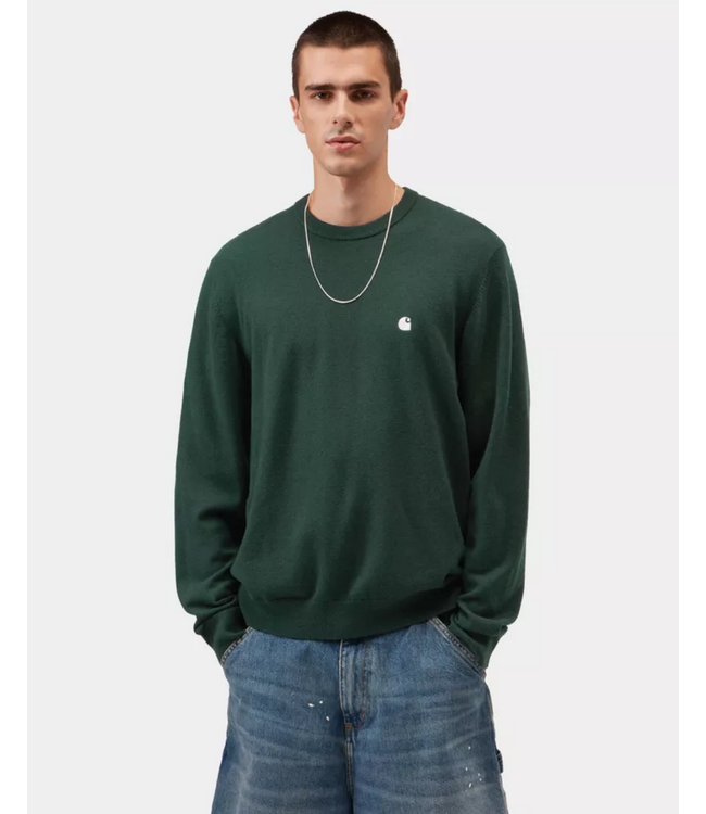 CARHARTT WIP Madison Sweater - Dark Scarab/Wax