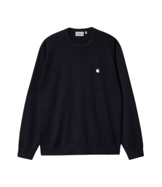 CARHARTT WIP Madison Sweater - Dark Navy/Wax