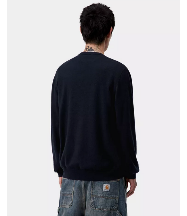 CARHARTT WIP Madison Sweater - Dark Navy/Wax