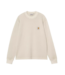 CARHARTT WIP L/S Vista Waffle T-Shirt - Fleur De Sel/Garment Dyed