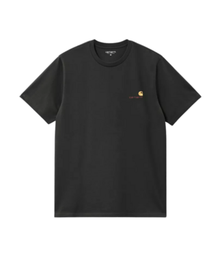 CARHARTT WIP S/S American Script T-Shirt - Raven