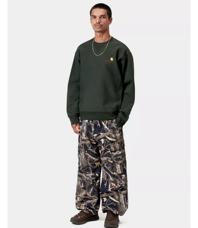 CARHARTT WIP American Script Sweat - Raven