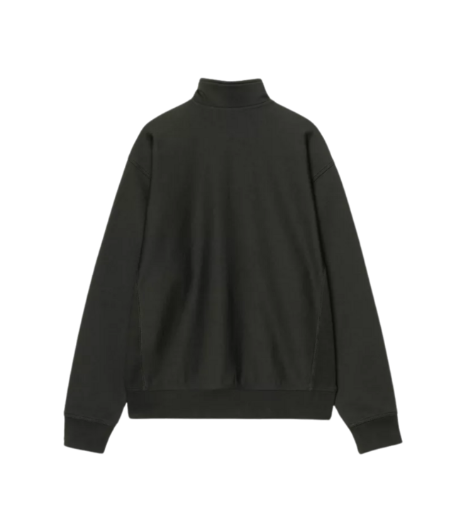 CARHARTT WIP Half Zip American Script Sweat - Raven